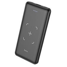 УМБ Power Bank (зовнішній акумулятор) Hoco 10000 мАг J50 Surf з безпровідною зарядкою Чорний, фото 5