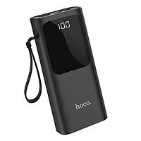 УМБ Power Bank (внешний аккумулятор) Hoco 10000 мАч J41 Treasure Черный (6931474708465)