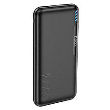 УМБ Power Bank (зовнішній акумулятор) Hoco 10000 мАг J82 Easylink Чорний (6931474750259), фото 3