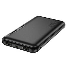 УМБ Power Bank (зовнішній акумулятор) Hoco 10000 мАг J82 Easylink Чорний (6931474750259), фото 5