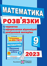 9 клас ДПА 2023 Математики.Розв’язки до збірника завдань з математики. Березняк М. ПІП