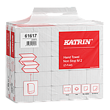 Паперові рушники 61617  Z-fold Katrin Non-Stop Medium, 160 аркушів, 2 шари, фото 3