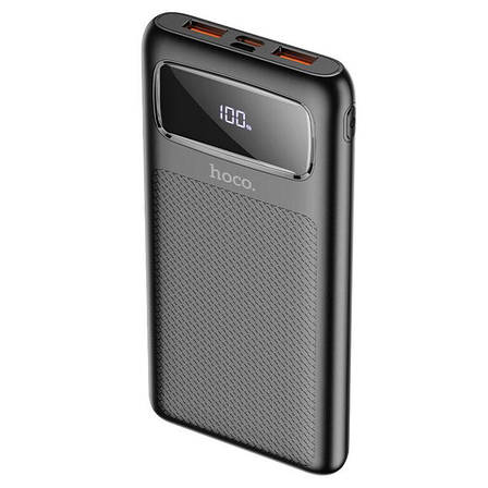 УМБ Power Bank (зовнішній акумулятор) Hoco 10000 мАг J81 Fast Way Чорний (6931474751782), фото 1