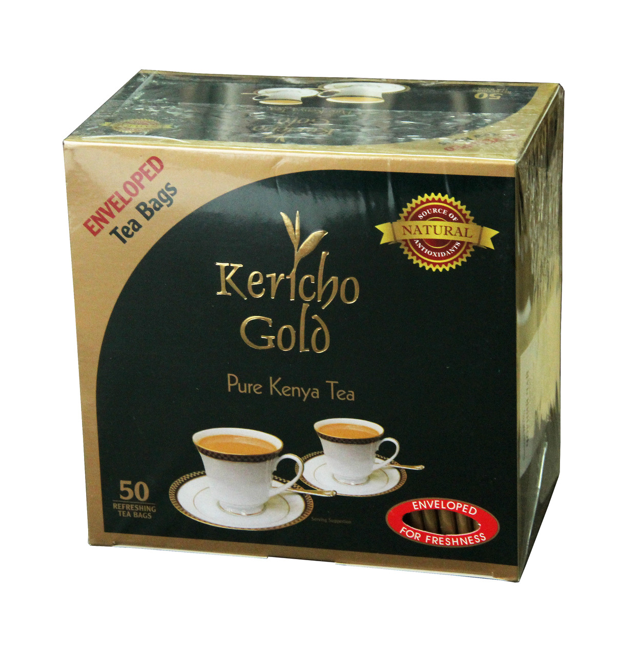 Чорний пакетований чай «Керічо Голд» 50 шт по 2 г