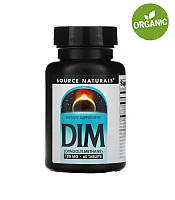 Source Naturals, DIM, дііндолінметан, 100 мг, 60 таблеток