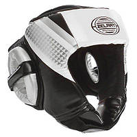 Шлем боксерский открытый BO-1336 L Черно-белый (37363086)