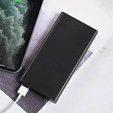 УМБ Power Bank (зовнішній акумулятор) Hoco J55 Neoteric 10000 мАг Чорний (6931474718389), фото 5