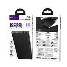 УМБ Power Bank (зовнішній акумулятор) Hoco J55 Neoteric 10000 мАг Чорний (6931474718389), фото 6