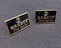 Шильдик Brabus fine leather в сидіння (бронза), фото 4