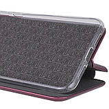 Чохол-книжка Classy для Xiaomi redmi Note 11 з візитницею бордовий, бордовий магнітний книжка наредмі нот 11, фото 4