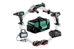 Акумуляторний інструмент в комплекті Metabo COMBO SET 4.3.2 18 V (691175000)