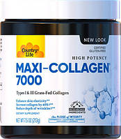 Country Life, Колаген Maxi-Collagen 7000 (213g)