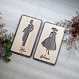 Табличка WC 9x16cm, фото 4