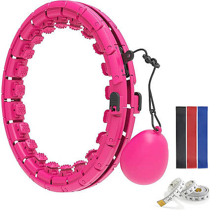 Hula Hoop хулахуп для дорослих, Регульований фітнес-обруч Hoola з гравітаційною кулею 360, Amazon, Німеччина, фото 1