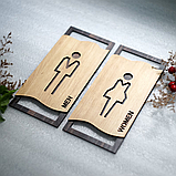 Табличка WC 22x10cm, фото 4