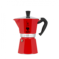 Гейзерная кофеварка BIALETTI MOKA EXPRESS ROSSA 6TZ