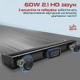 Саундбар Promate StreamBar-60 W 2.1 Black (streambar-60.black), фото 3