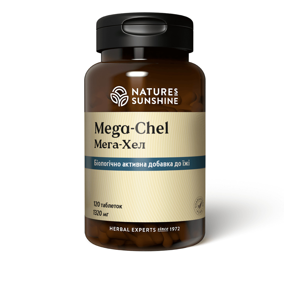 Мультивітаміни Mega-Chel, Мега-Хел, Nature's Sunshine Products, США, 120 таблеток