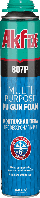 Професійна зимова монтажна багатоцільова  піна Akfix 807 P 750 мл/850 g,(-6С)