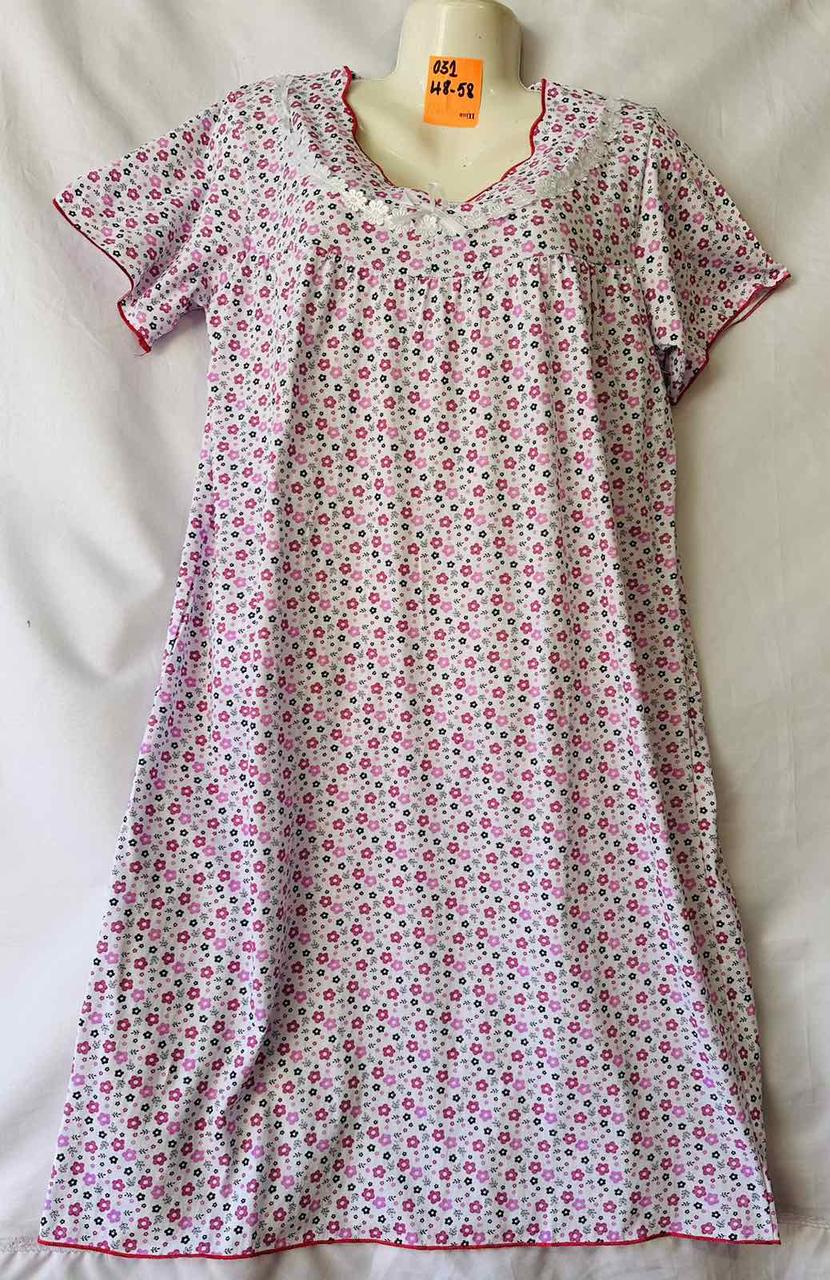 Халат плаття жіноча бавовна розмір норма 48-58 (від 5 шт.)