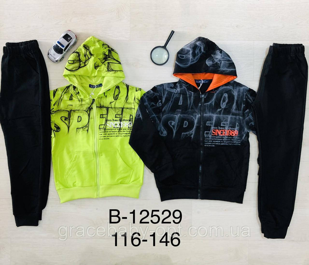 Трикотажний костюм 2 в 1 для хлопчика, Grace, 116,122 см, № B12529, фото 1