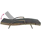 Лежак із ротангу алюмінієвий Ocean, фото 8