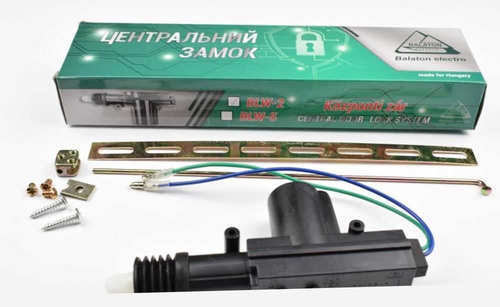 Активатор центрального замка для авто 2 дроти."BALATON" (6.0 кг) BLW-2