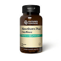 Витамины для сердца, Hawthorn Plus, Боярышник Плюс, Nature’s Sunshine Products, США, 100 капсул