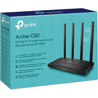 Роутер TP-Link ARCHER C80, AC1900, MU-MIMO