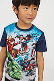 Набір футболок H&M для хлопчика р.98/104, Avengers (Месники), фото 3
