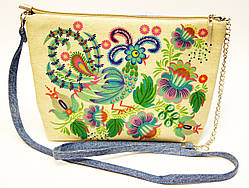 Сумочка клатч Синій птах