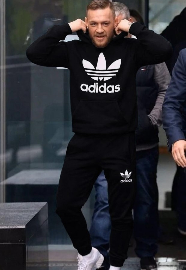 Чоловічий спортивний костюм Adidas, чорний Адідас