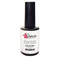 Nails Molekula Гель моделирующий EURO FIBER BUILDER GEL ( прозрачный )