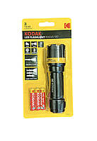 Ліхтарик KODAK LED Flashlight Focus 120 750mW Bk+3AAA HD