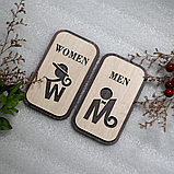 Табличка WC 13х8см, фото 5