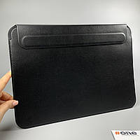Чехол конверт для MacBook Pro 16.2 A2485 кожаный чехол папка на макбук про черный s3o