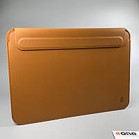 Чехол конверт для MacBook Pro 16.2 A2485 кожаный чехол папка на макбук про коричневый s3o
