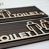 Табличка WC 25х12см, фото 8