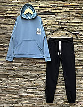 Весняний блакитний спортивний костюм для хлопчика (146-164р)