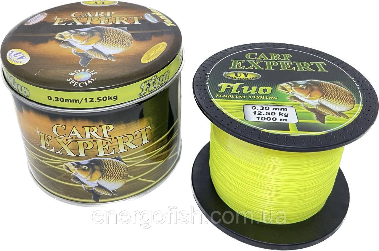 Жилка Carp Expert UV Fluo Yellow 1000м 0.3мм 12.5кг