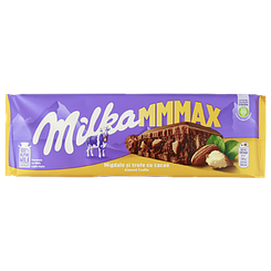 Шоколад мигдаль та трюфель Мілка Milka mmMax almond truffle 300g 13шт/ящ (Код: 00-00013404)