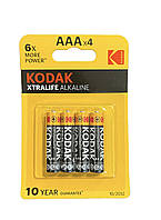 Батарейки AAA LR3 Kodak Alkaline