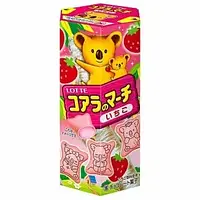 Японское печенье Lotte Koala's March Strawberry 37g