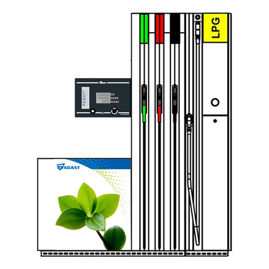 Паливороздавальна колонка Adast Major LPG - фото 4 - id-p1751661641