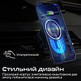 Автомобільний тримач Promate LucidMount-15 W MagSafe Black (lucidmount-15.black), фото 7