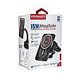 Автомобільний тримач Promate LucidMount-15 W MagSafe Black (lucidmount-15.black), фото 8