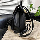 Рюкзак жіночий з кишенями в стилі Grafea LEFTSIDE чорний (653/5), фото 4