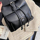 Рюкзак жіночий з кишенями в стилі Grafea LEFTSIDE чорний (653/5), фото 7