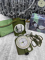 Компас тактический TSC-068 Bassell / Жидкостный инженерный компас TSC-68, армейский компас (арт. 13282)