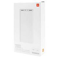 Внешний аккумулятор повербанк XIAOMI MI POWER BANK 3 20000MAH 18W FAST CHARGE WHITE